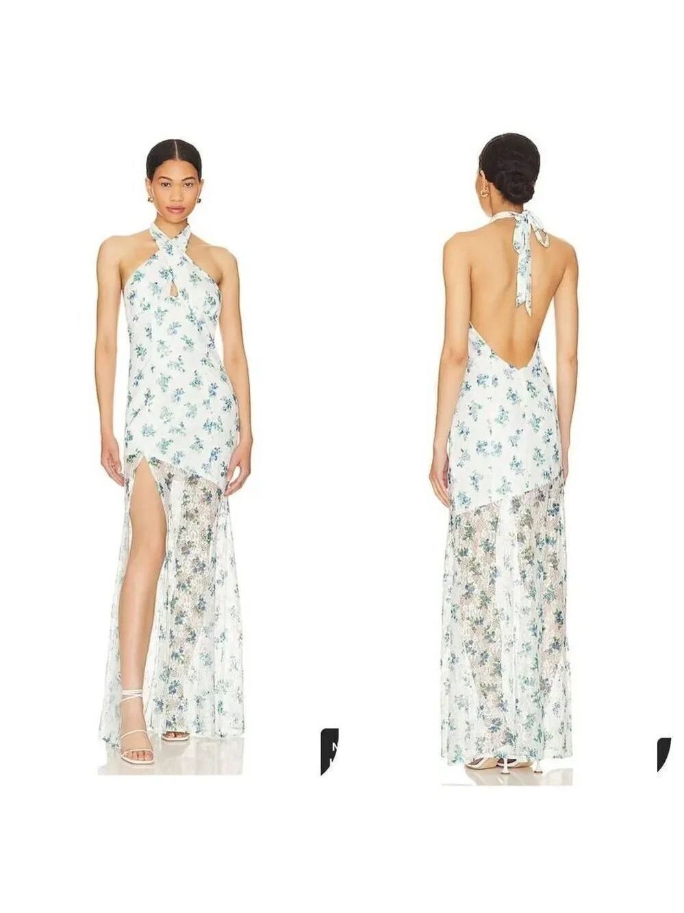 Lovers + Friends Edina Gown in Bouquet Floral Multi